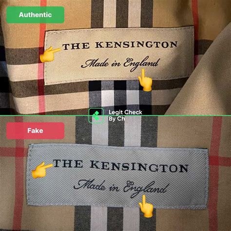 burberry sandringham real vs fake|burberry coat scam.